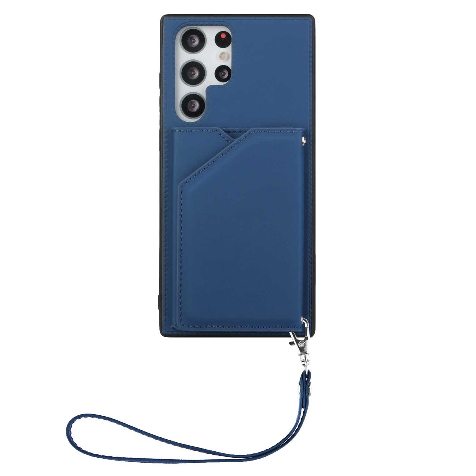 YB Leather Coating Series-2 for Samsung Galaxy S23 Ultra Kickstand Card Holder Phone Case PU Leather Coated TPU Cover with Strap YB Leather Coating Series-2 for Samsung Galaxy S23 Ultra Kickstand Card Holder Phone Case PU Leather Coated TPU Cover with Strap